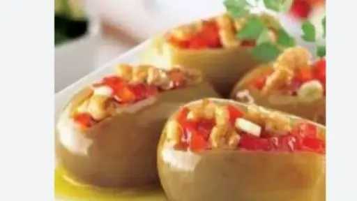 المكدوس الفلسطيني.. وصفة أصيلة بطعم لا يُقاوم وتحضير سهل في المنزل المكدوس الفلسطيني.. وصفة أصيلة بطعم لا يُقاوم وتحضير سهل في المنزل