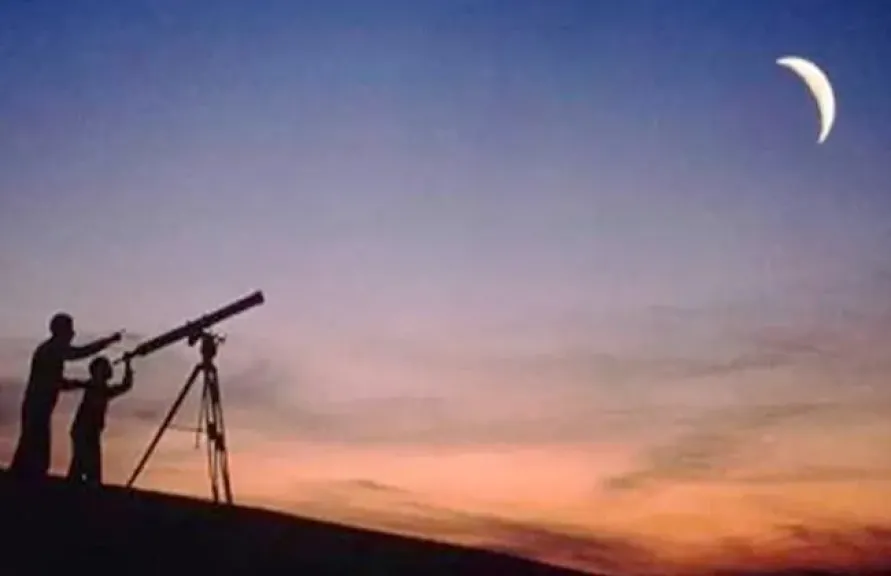 استطلال هلال شهر رجب