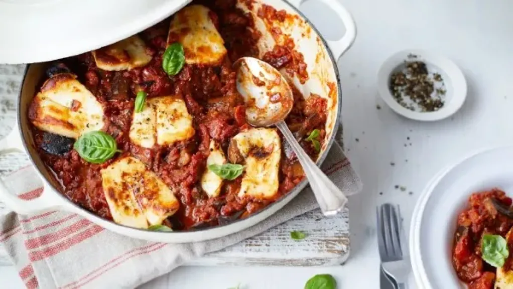 الحلومي المخبوز 