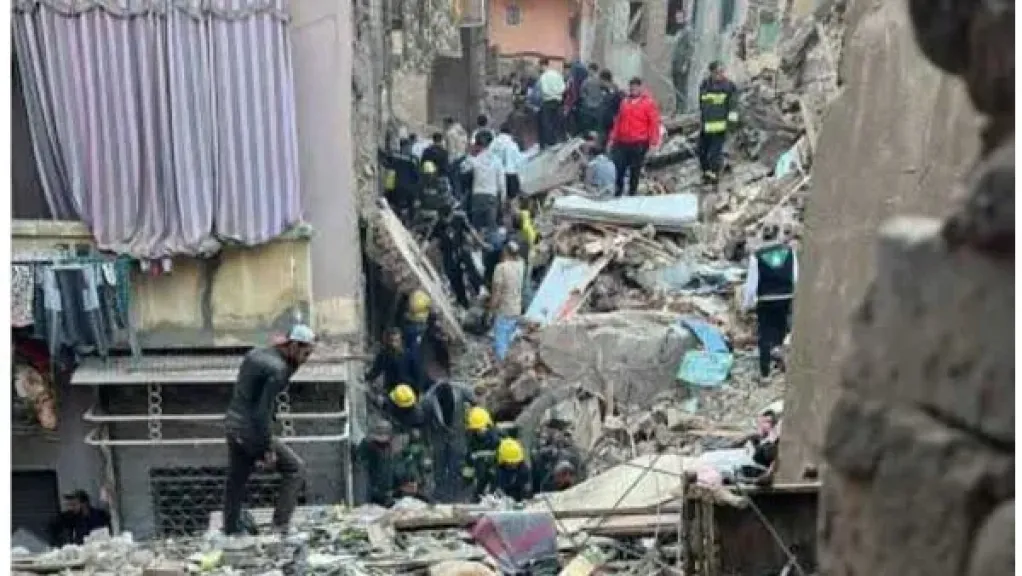 عقار إمبابة المنهار