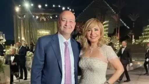 بعد ربع قرن زوواج.. طلاق لميس الحديدى وعمرو أديب