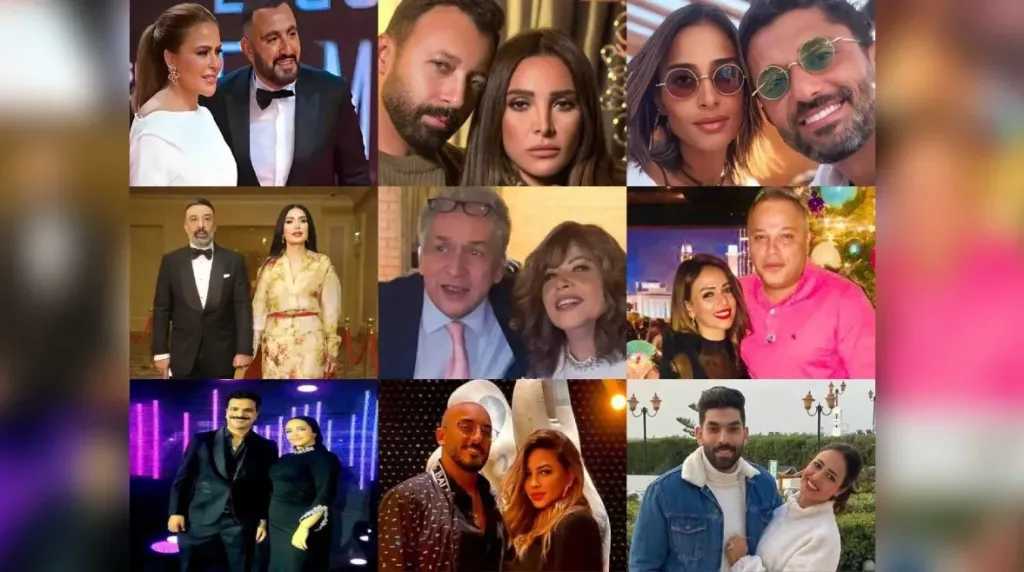 أشهر الانفصالات في الوسط الفني والإعلامي خلال عام 2025