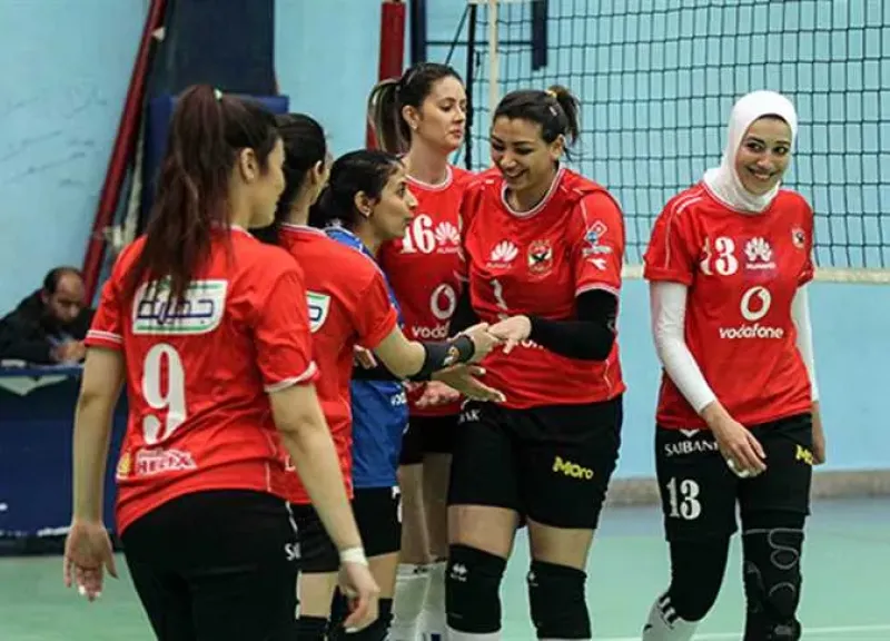 سيدات الكرة الطائرة بالنادى الأهلى