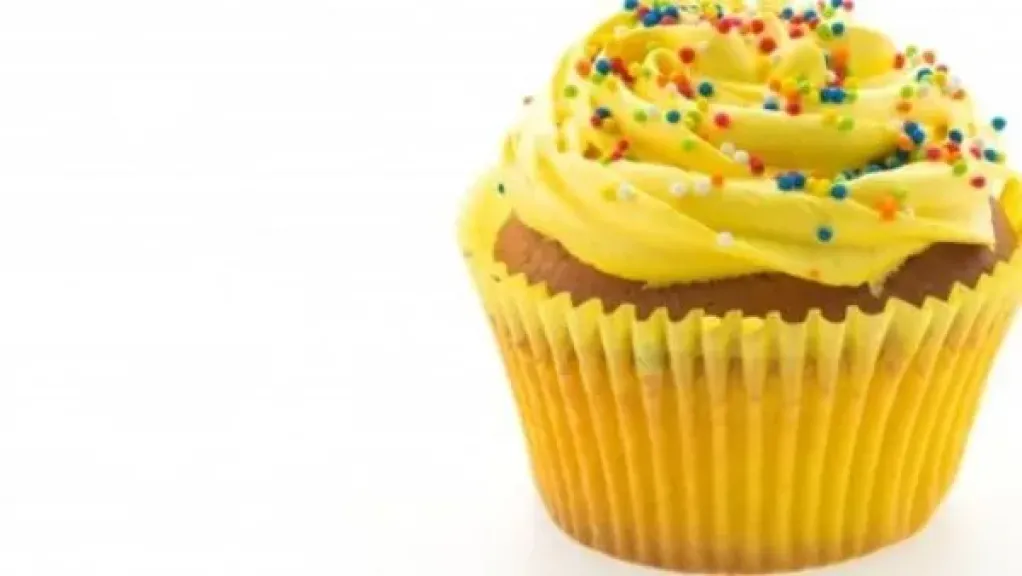 كب كيك البرتقال