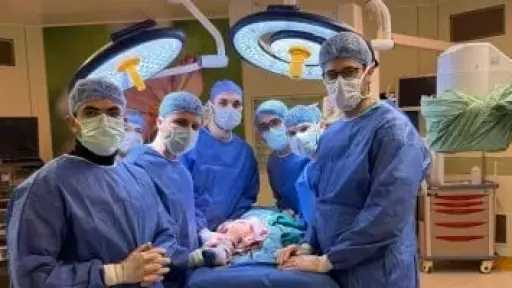 عملية جراحية نادرة لطفلة تكشف عن تطور طبي استثنائي بمستشفى كفر الشيخ... عملية جراحية نادرة لطفلة تكشف عن تطور طبي استثنائي بمستشفى كفر الشيخ الجامعي