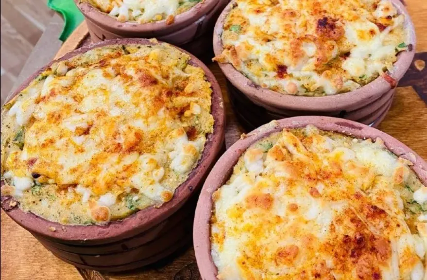 طواجن البطاطس بالجبن