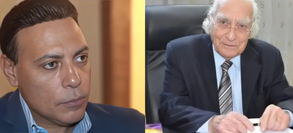 الفيلسوف الكبير مراد وهبة والإعلامي محمد الغيطي