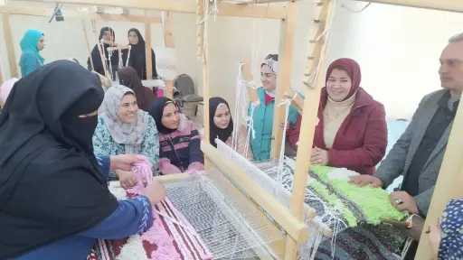 قومي المرأة بكفر الشيخ يختتم أسبوعًا تدريبيًا ناجحًا لتأهيل 60 سيدة وفتاة على الحرف اليدوية والتراثية