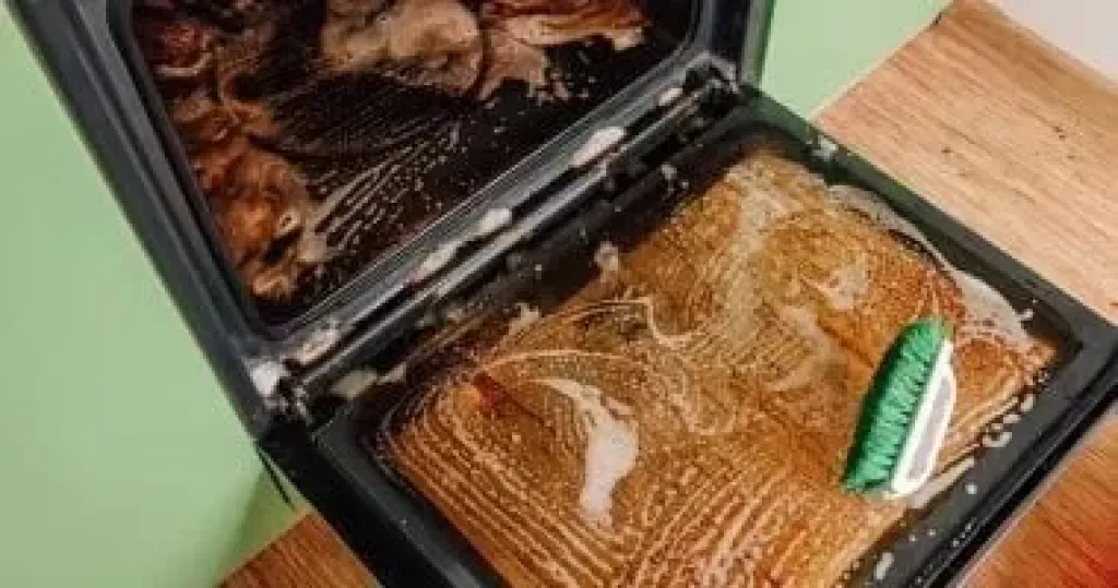 تنظيف الفرن