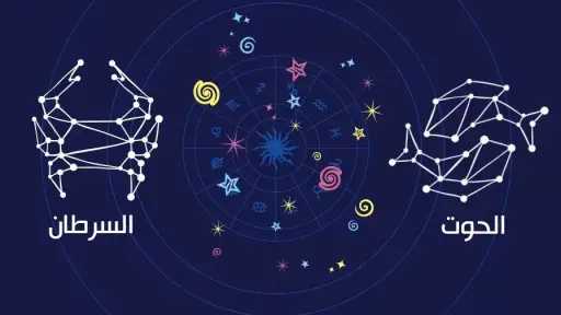 توافق مفصل بين برج السرطان والحوت اليوم الاثنين