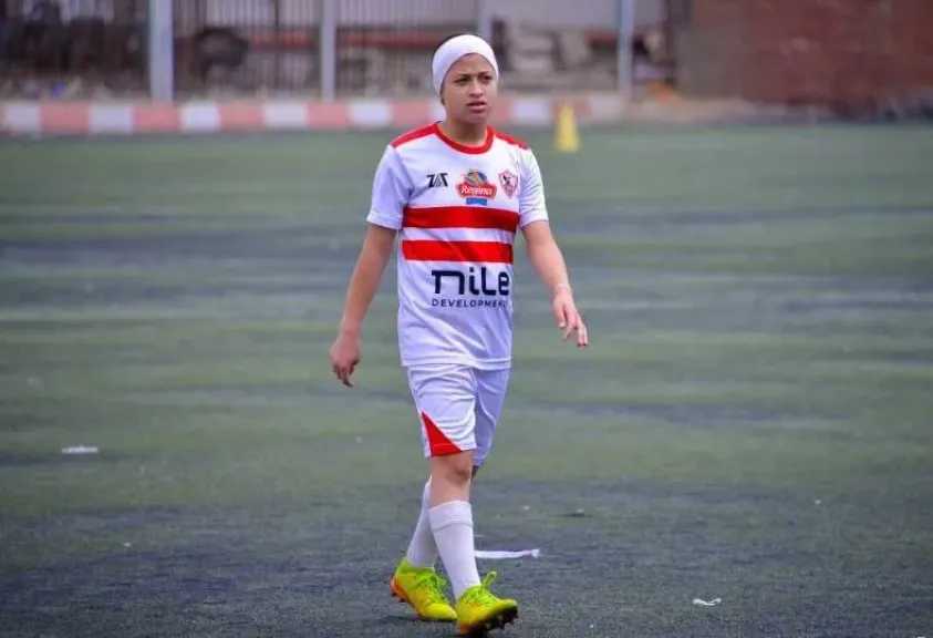 إصابة قوية للاعبة الزمالك مريم هيثم وتعطيل مؤقت لمسابقة الدوري النسائي
