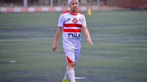 إصابة قوية للاعبة الزمالك مريم هيثم وتعطيل مؤقت لمسابقة الدوري النسائي إصابة قوية للاعبة الزمالك مريم هيثم وتعطيل مؤقت لمسابقة الدوري النسائي