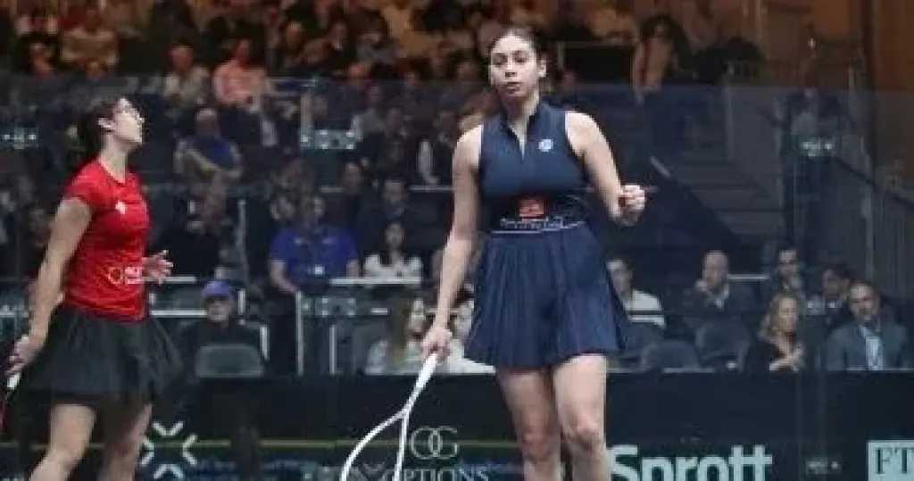 فيروز أبو الخير تتألق وتتأهل لنصف نهائي بطولة الأبطال للاسكواش في نيويورك 2026