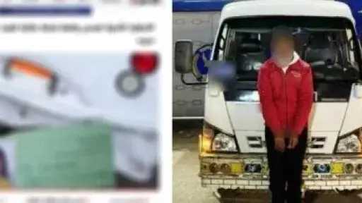 طالبة تقفز من ميكروباص مسرع هربًا من رعونة السائق.. تفاصيل الواقعة