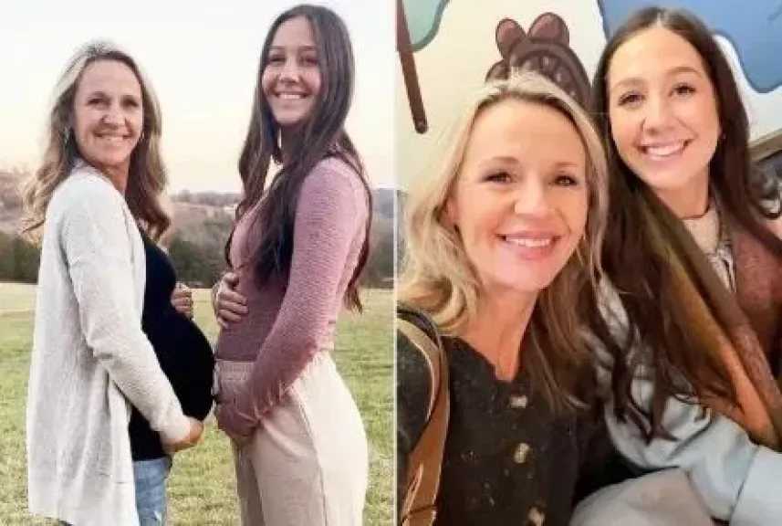 حمل مفاجئ للأم والابنة في توقيت واحد.. قصة عائلية فريدة تجمع جيلين