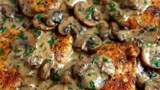 وصفة رائعة لتحضير بيكاتا الدجاج بالمشروم.. نكهة مميزة وخطوات سهلة