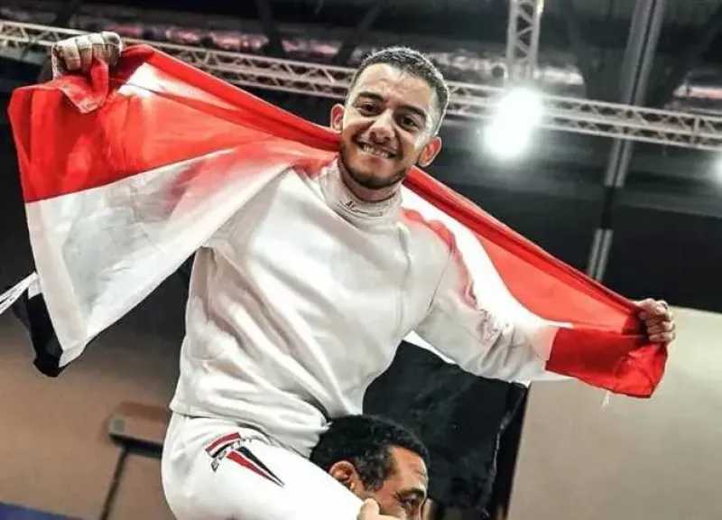 البطل محمد السيد يحقق برونزية كأس العالم لسيف المبارزة في ألمانيا