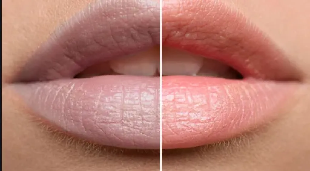 إسمرار الشفاه