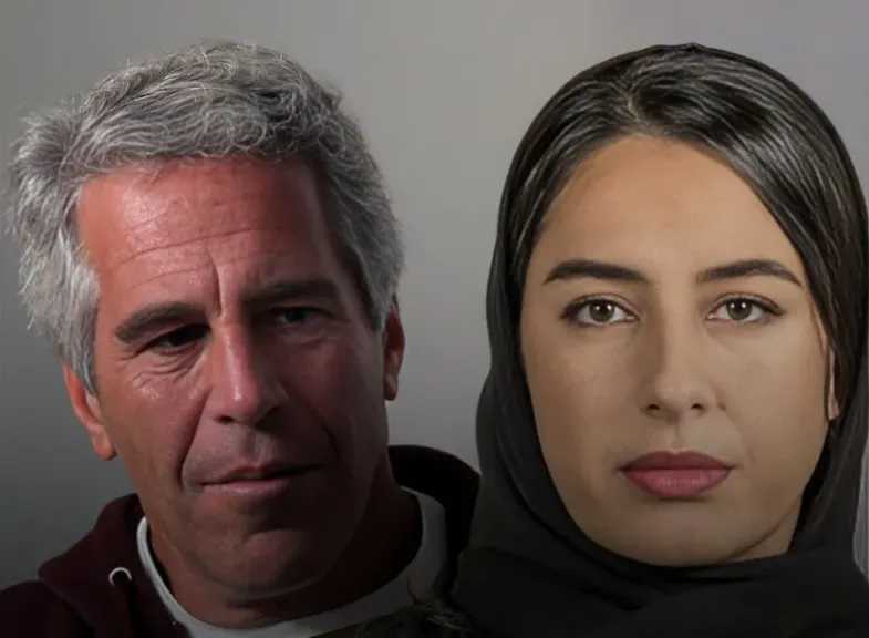 تسريب صور المرأة الإماراتية هند العويس وجيفري إبستين داخل طائرته الخاصة