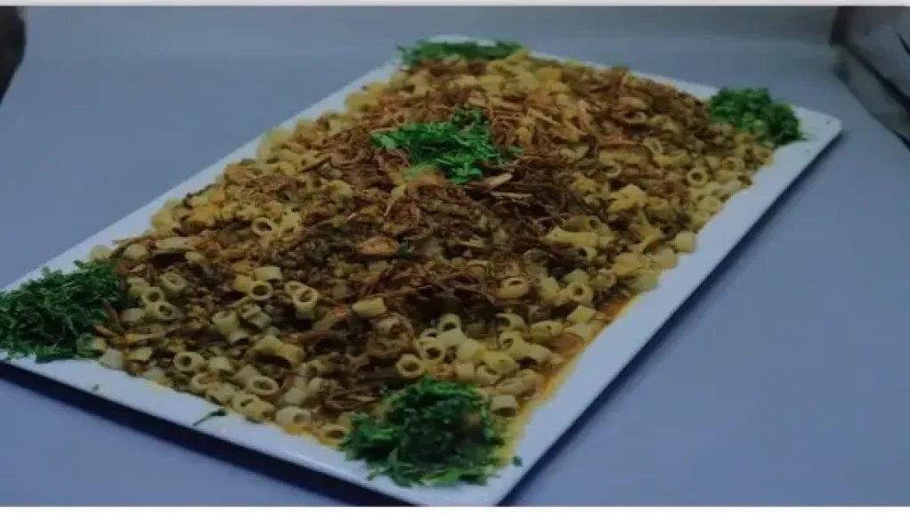 المكرونة باللحمة المفرومة