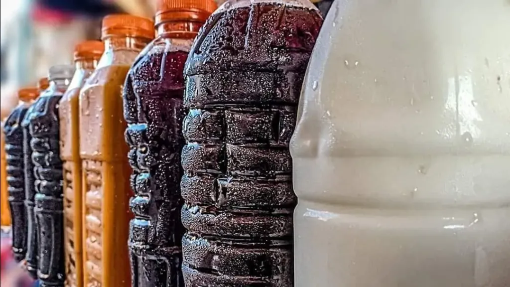 العصائر المذابة 