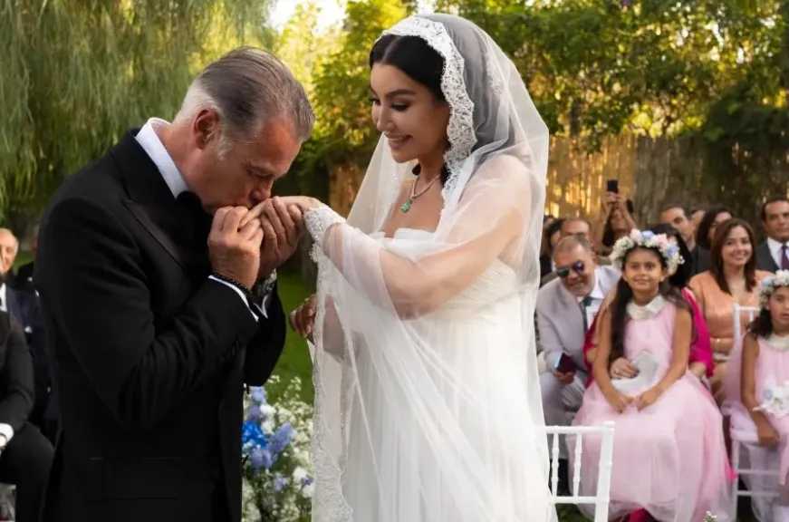 أروى جودة تحتفل بزفافها في عيد الحب