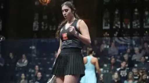 نور الشربيني تتأهل لنهائي بطولة تكساس للاسكواش