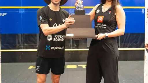 نور الشربيني تتوج ببطولة تكساس للاسكواش بعد مباراة مثيرة نور الشربيني تتوج ببطولة تكساس للاسكواش بعد مباراة مثيرة