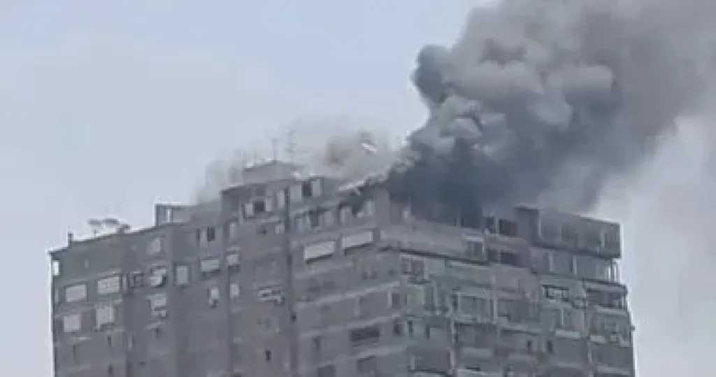 وفاة سيدة وطفلها في حريق شقة سكنية بإمبابة