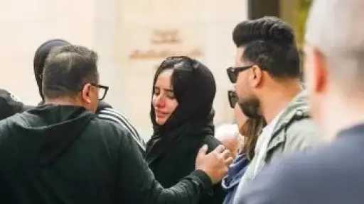 زينة تنعى شقيقها إسلام رضا وسط حضور فني واسع في جنازته