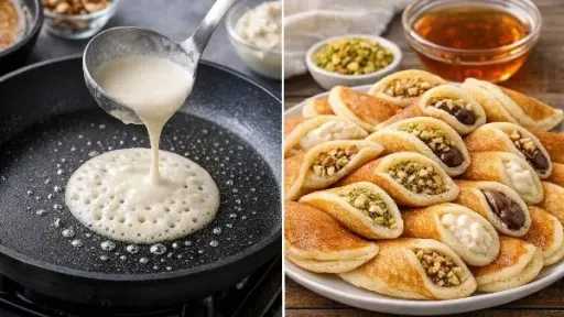 طريقة مثالية لتحضير عجينة القطايف الناعمة والهشة بطعم يفوق المحلات