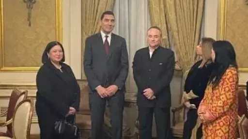 التضامن الاجتماعي تشارك في وداع ممثل صندوق الأمم المتحدة للسكان بمصر