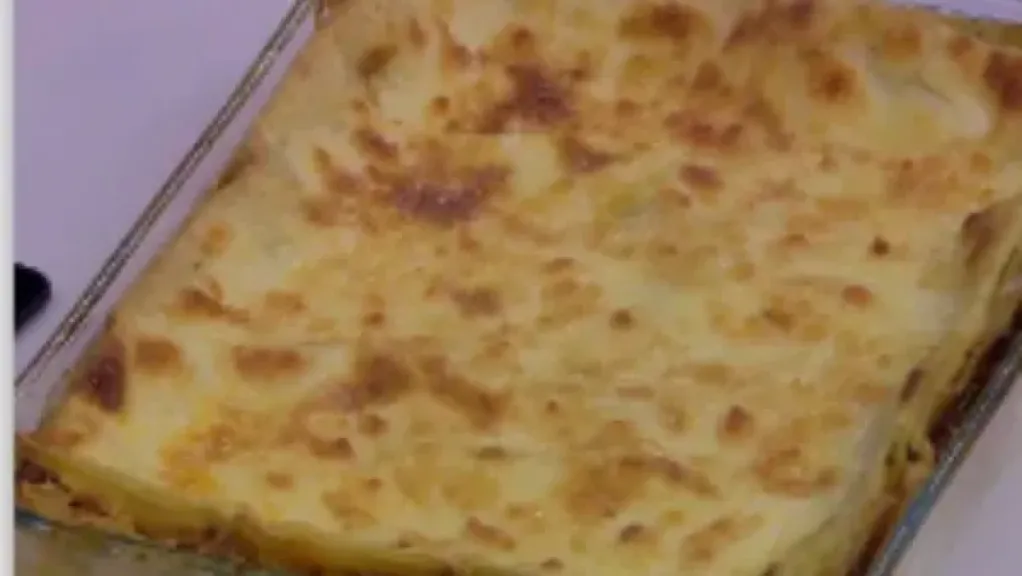 لللازانيا بالمشروم