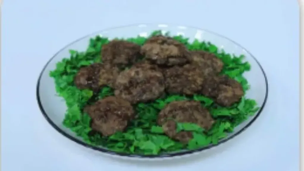 كفتة اللحمة بالعسل الأسود