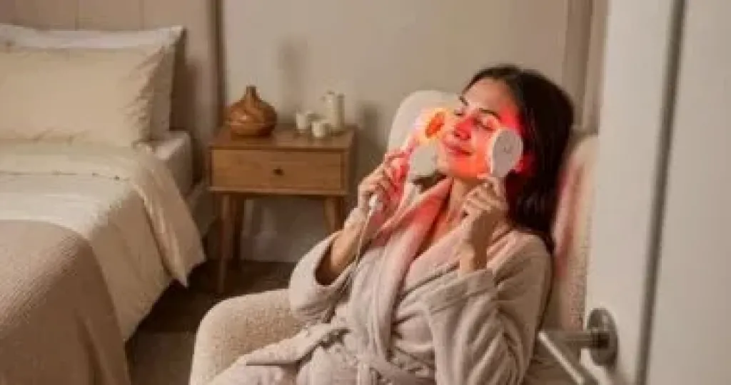 تجاعيد منطقة العين