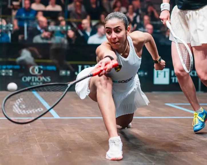 هانيا الحمامي تواصل الصدارة في تصنيف الاسكواش