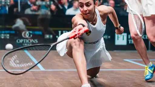 هانيا الحمامي تواصل الصدارة في تصنيف الاسكواش