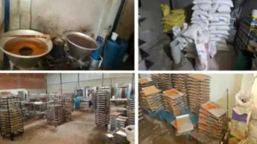 ضبط مصنع غير مرخص لإنتاج حلوى العيد بمواد مجهولة المصدر في المرج