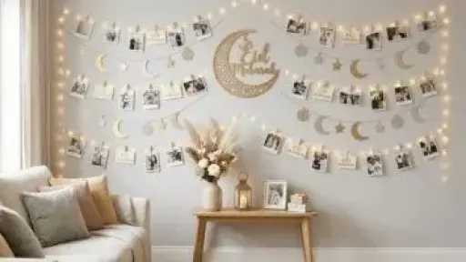 أفكار مبتكرة لتزيين المنزل في عيد الفطر