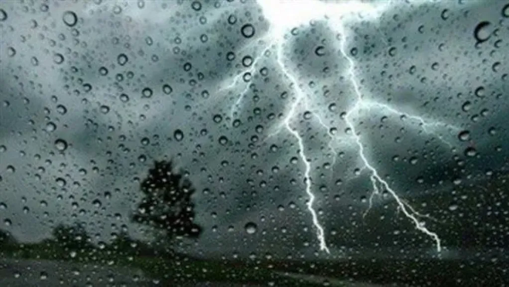 أمطار رعدية