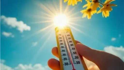 حالة الطقس اليوم: مائل للحرارة مع أمطار في بعض المناطق