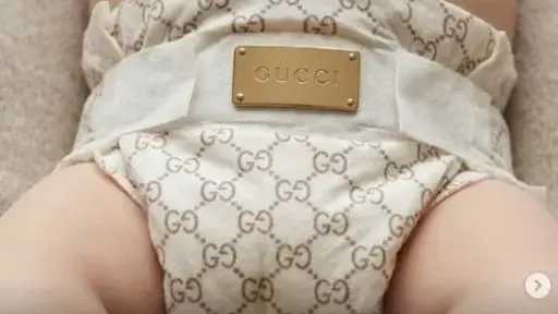 حقيقة الصور المتداولة لحفاضات أطفال من ”جوتشي”