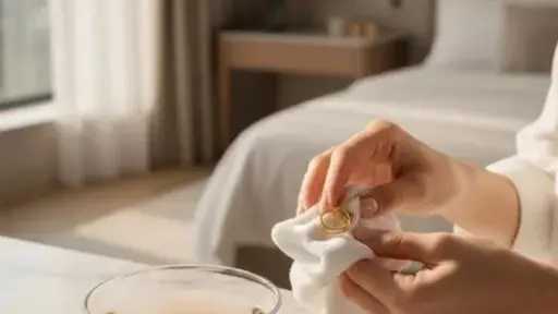 طرق طبيعية للحفاظ على لمعان الذهب وتنظيفه بفعالية طرق طبيعية للحفاظ على لمعان الذهب وتنظيفه بفعالية