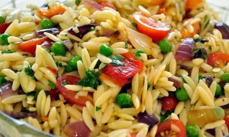 لسان العصفور بالخضار