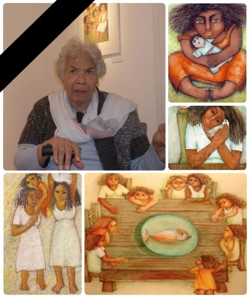 الفنانة التشكيلية زينب السجيني