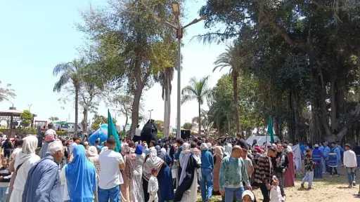 نساء القناطر الخيرية يتصدرن المشهد في يوم شم النسيم نساء القناطر الخيرية يتصدرن المشهد في يوم شم النسيم