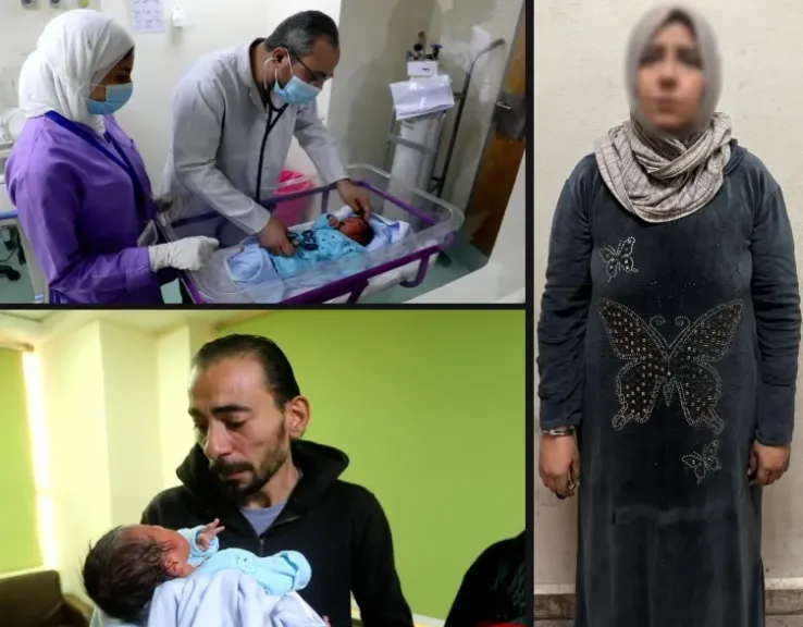 المتهمة بخطف رضيعة