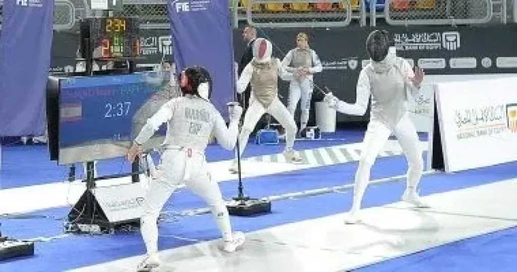 انطلاق منافسات السيدات في كأس العالم لسلاح الشيش بالقاهرة بمشاركة 44 دولة