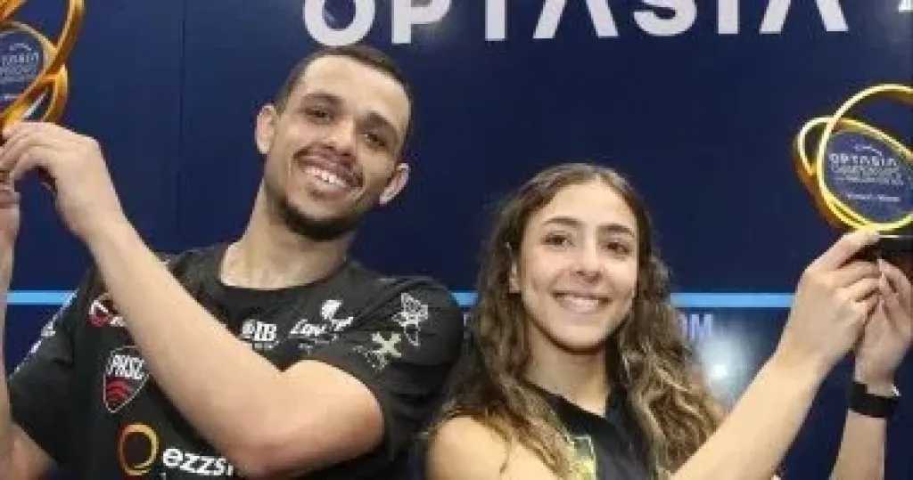 هانيا الحمامي تتصدر التصنيف العالمي للإسكواش في أبريل