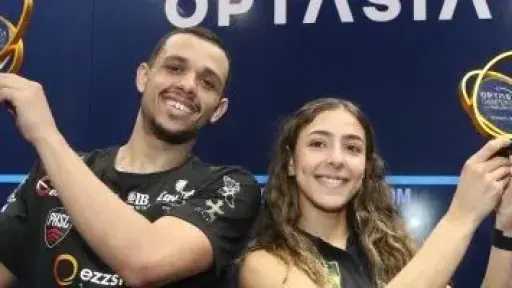 هانيا الحمامي تتصدر التصنيف العالمي للإسكواش في أبريل